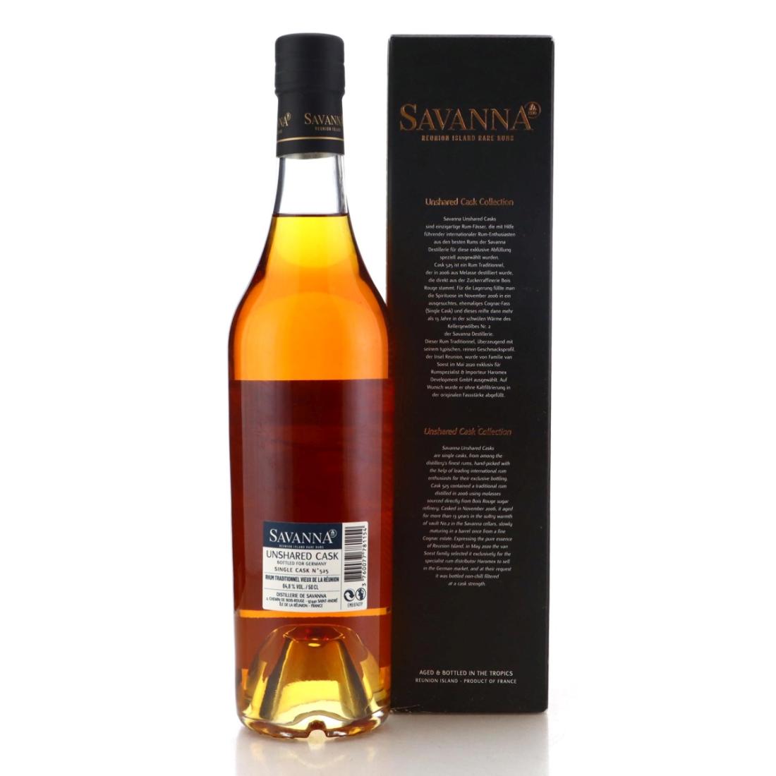 Image for Savanna 2006 Unshared Cask 13 Year Old Rhum Traditionnel