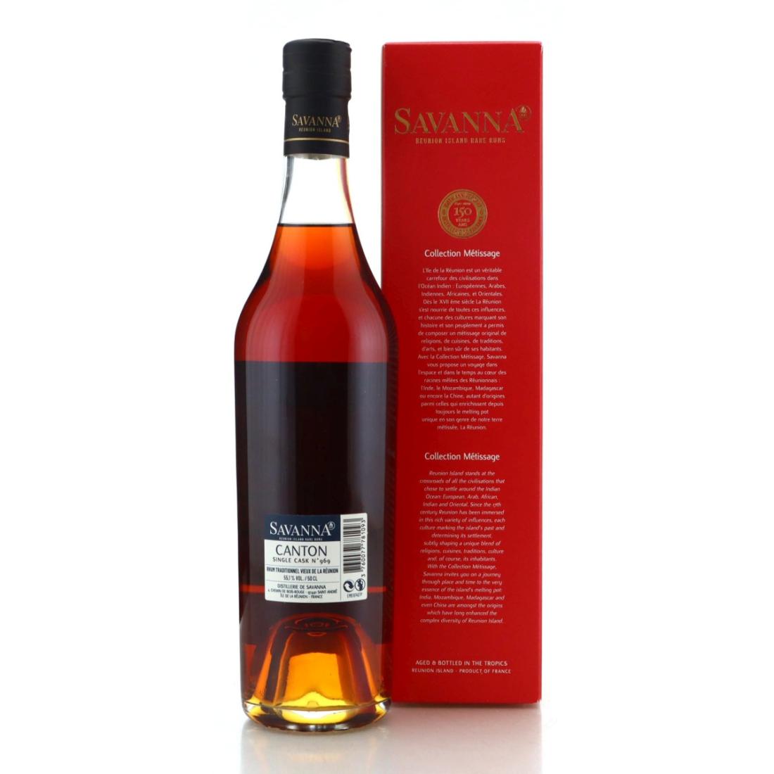 Image for Savanna 2007 Canton 12 Year Old Rhum Traditionnel