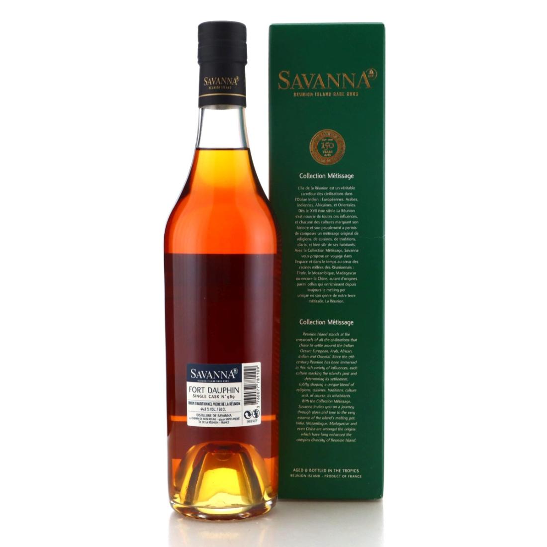 Image for Savanna 2007 Fort Dauphin 16 Year Old Rhum Traditionnel