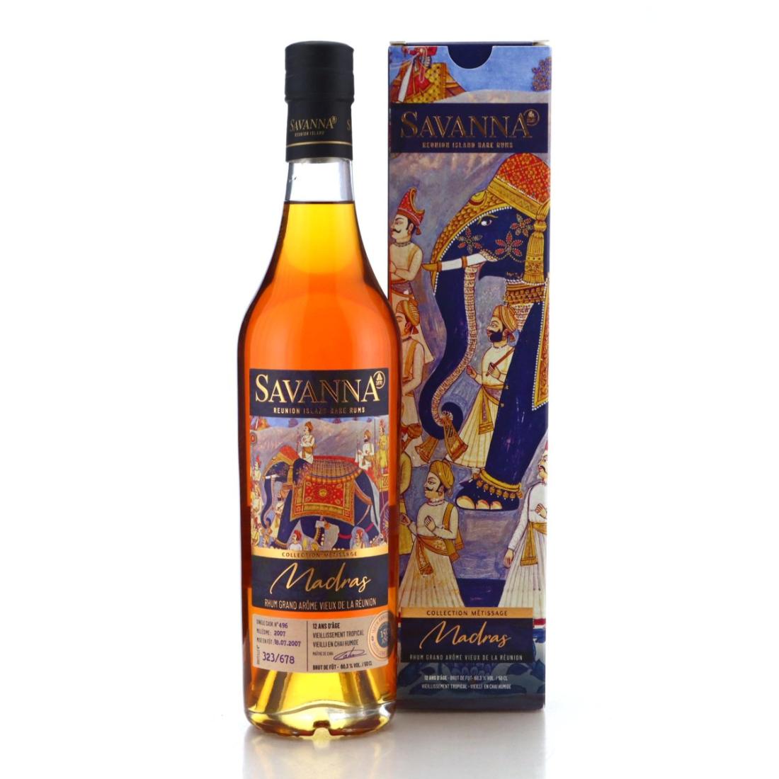 Image for Savanna 2007 Madras 12 Year Old Rhum Grand Arome