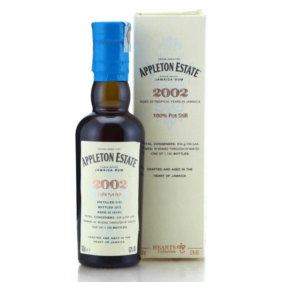 Image for Appleton Estate 2002 Hearts Collection 20 Year Old
