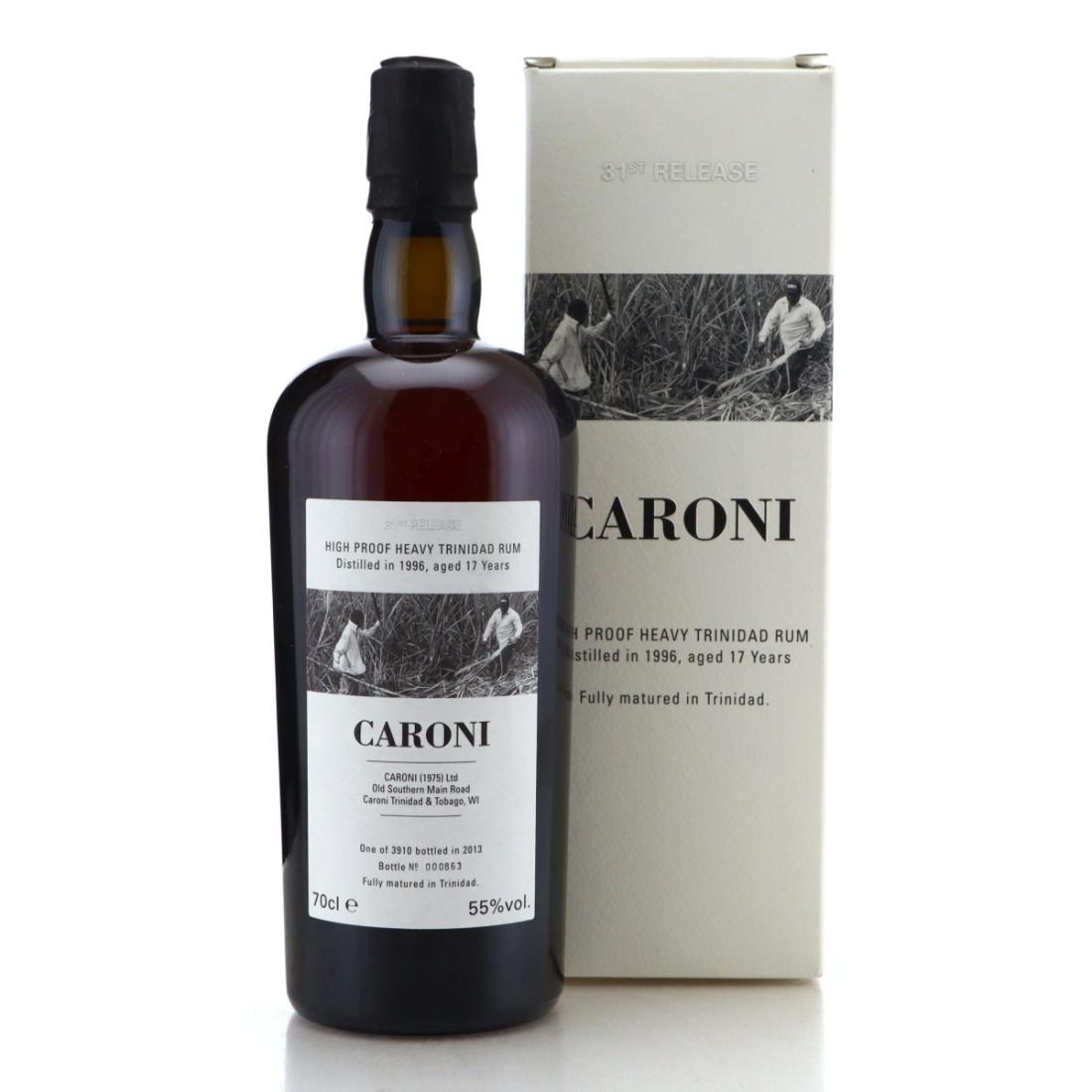Image for Caroni 1996 High Proof 17 Year Old Heavy