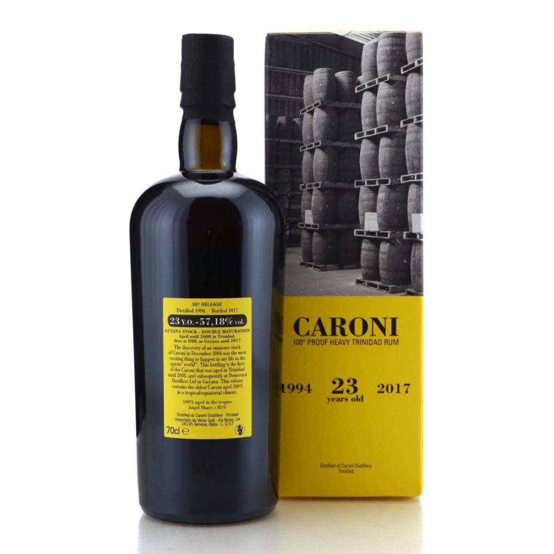 Image for Caroni 1994 100° Proof 23 Year Old Heavy - Guyana Stock