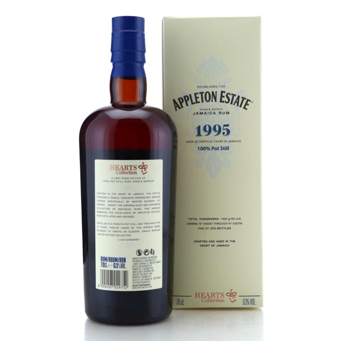 Image for Appleton Estate 1995 Hearts Collection 25 Year Old
