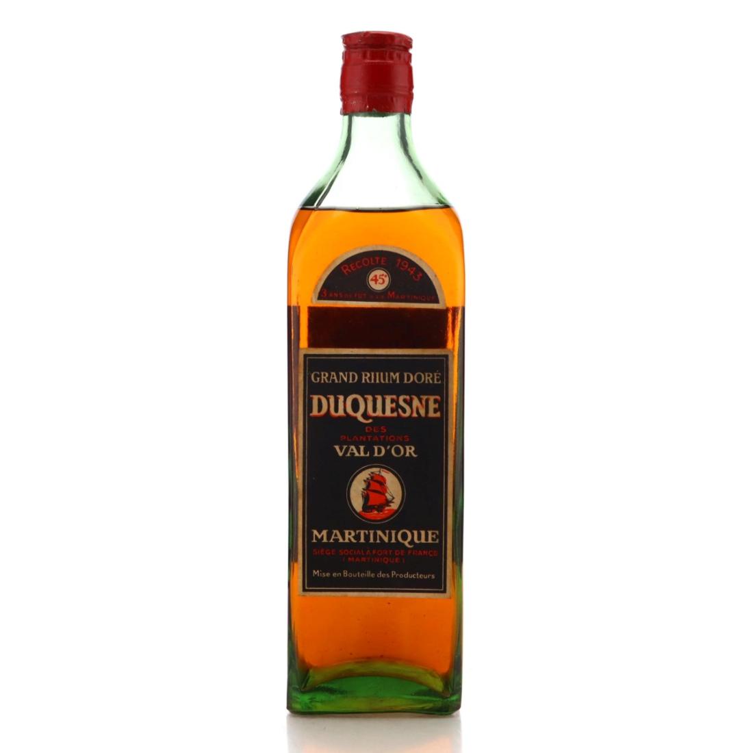 Image for Duquesne 1943 Grand Rhum Dore 3 Year Old