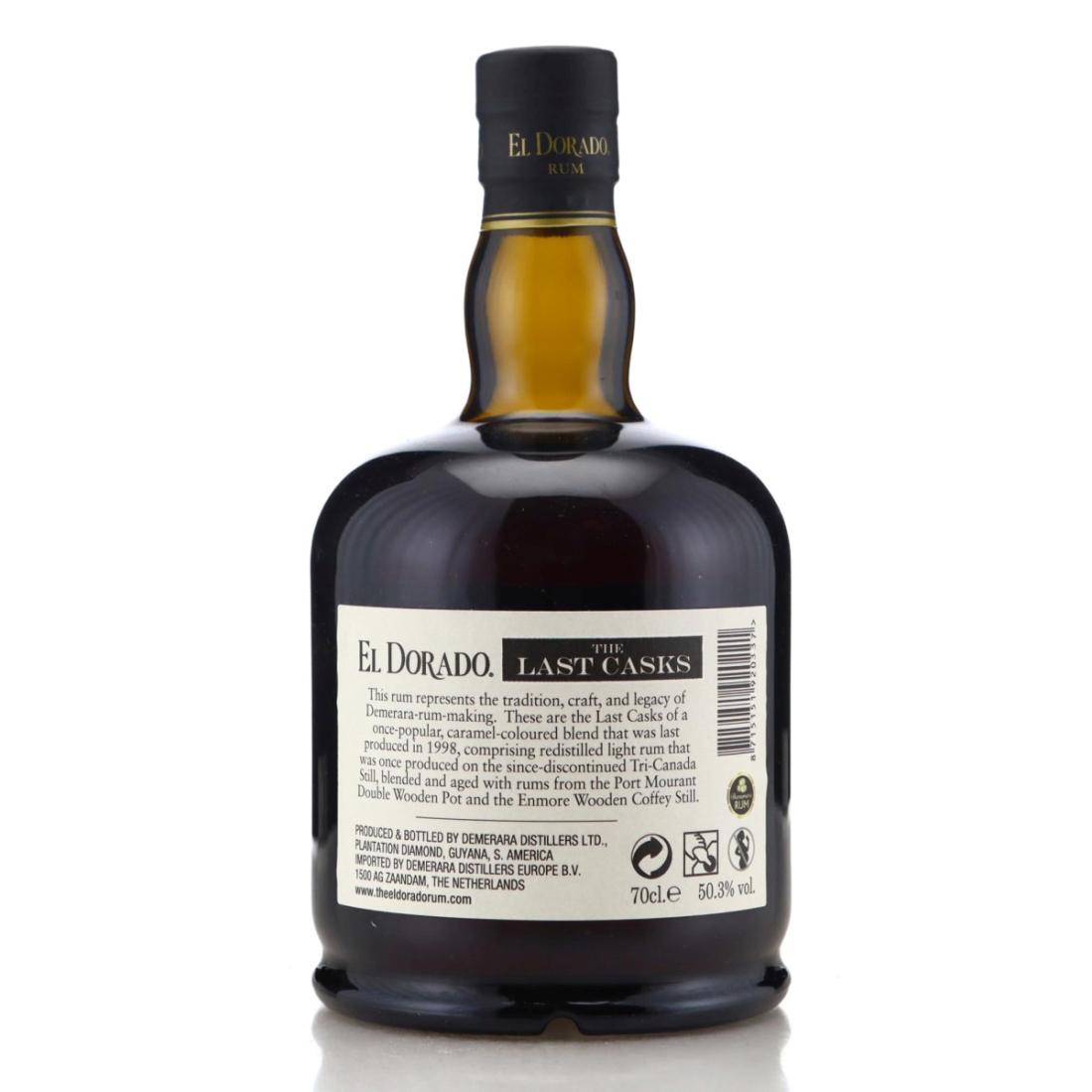 Image for El Dorado 1998 The Last Casks 24 Year Old - Tri-Canada, Port Mourant & Enmore