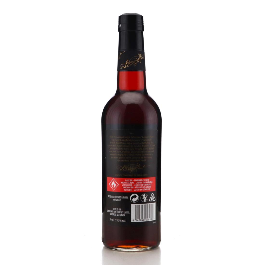 Image for Lemon Hart 151 Proof Demerara Rum