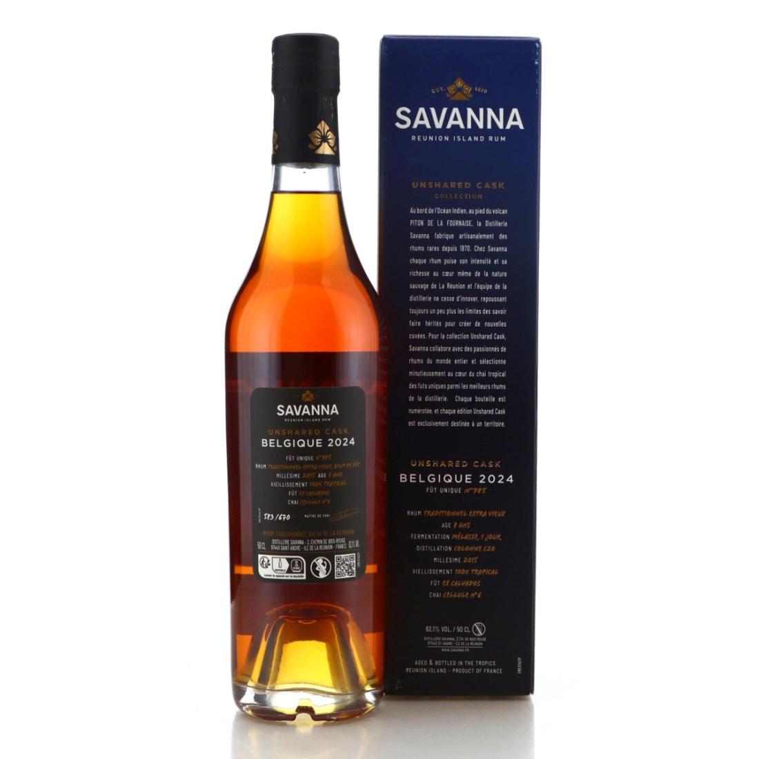 Image for Savanna 2015 Unshared Cask 8 Year Old Rhum Traditionnel