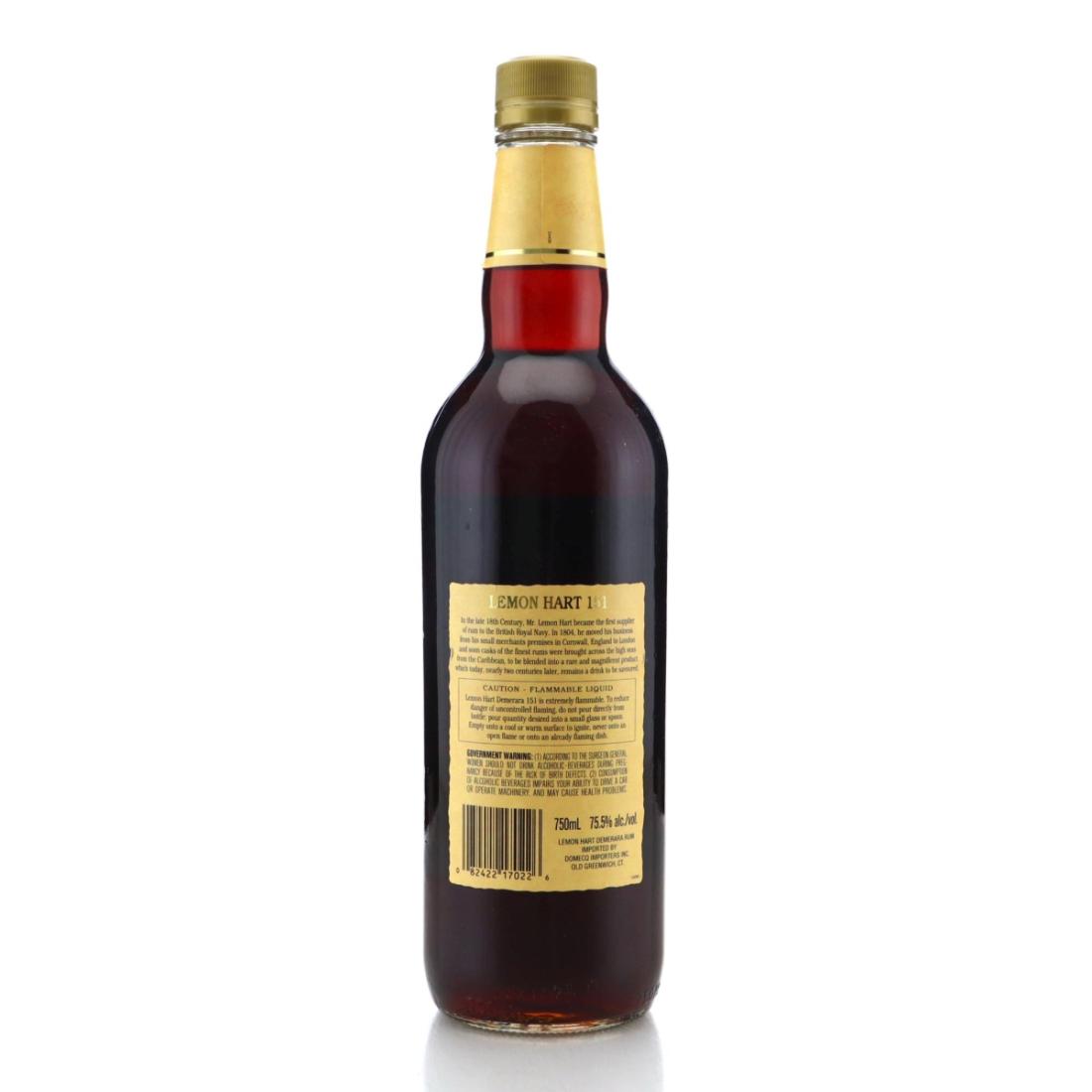 Image for Lemon Hart 151 Demerara Rum