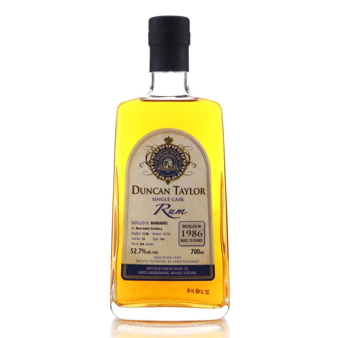 Image for West Indies 1986 Single Cask 25 Year Old