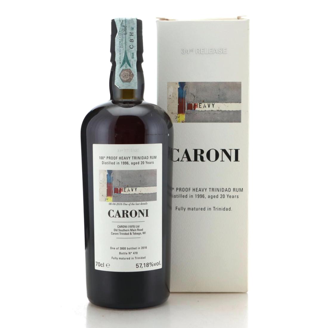 Image for Caroni 1996 100° Proof 20 Year Old Heavy