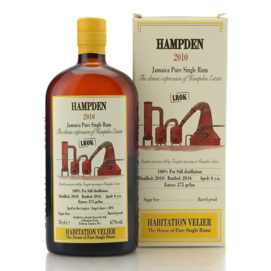 Image for Hampden LROK 2010 Habitation Velier 6 Year Old