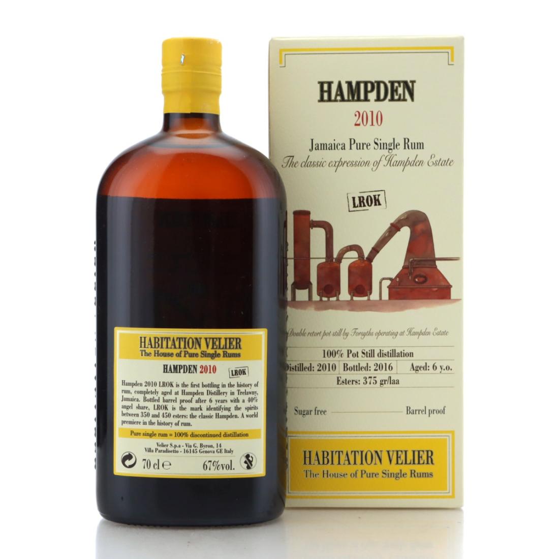 Image for Hampden LROK 2010 Habitation Velier 6 Year Old