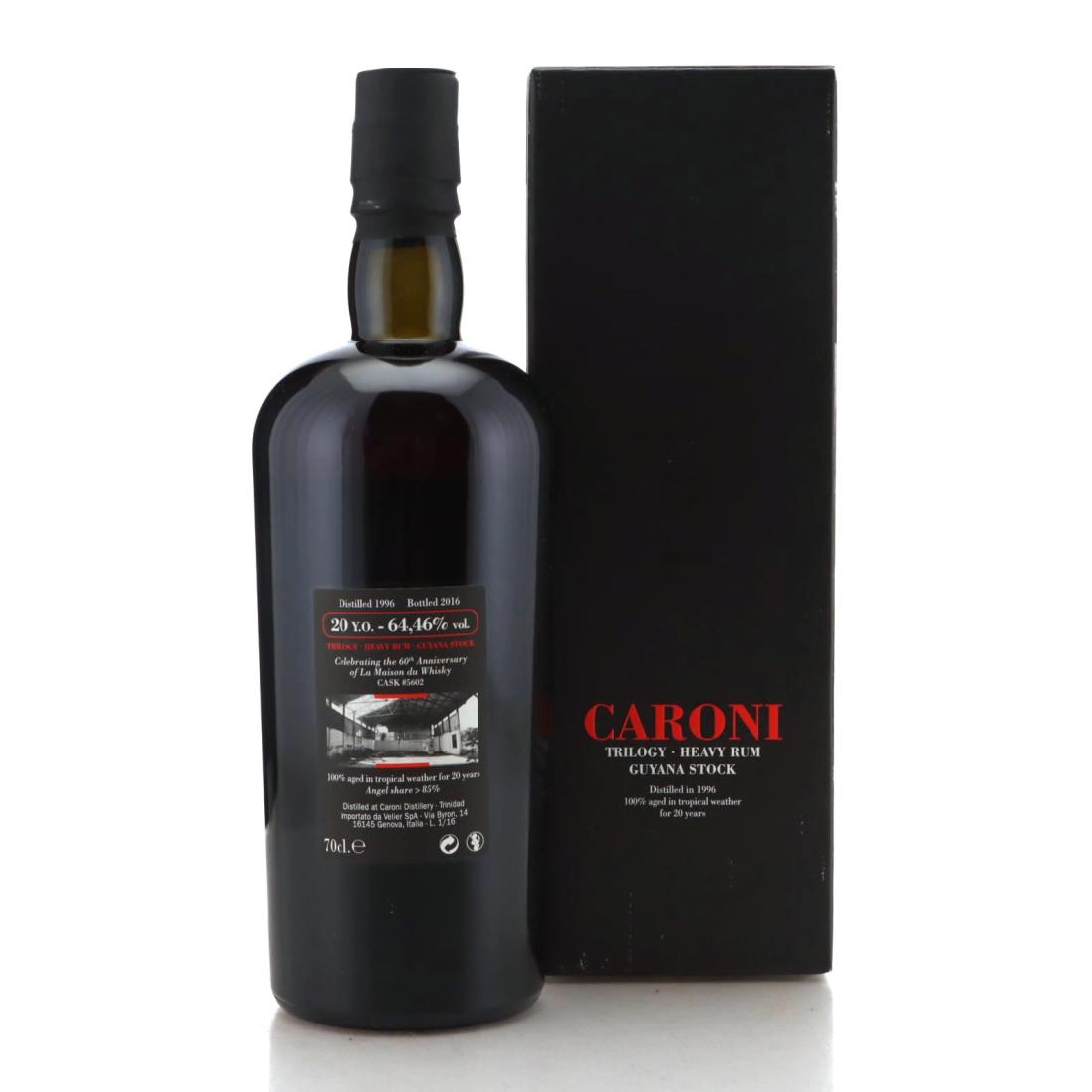 Image for Caroni 1996 Trilogy 20 Year Old Heavy - Guyana Stock
