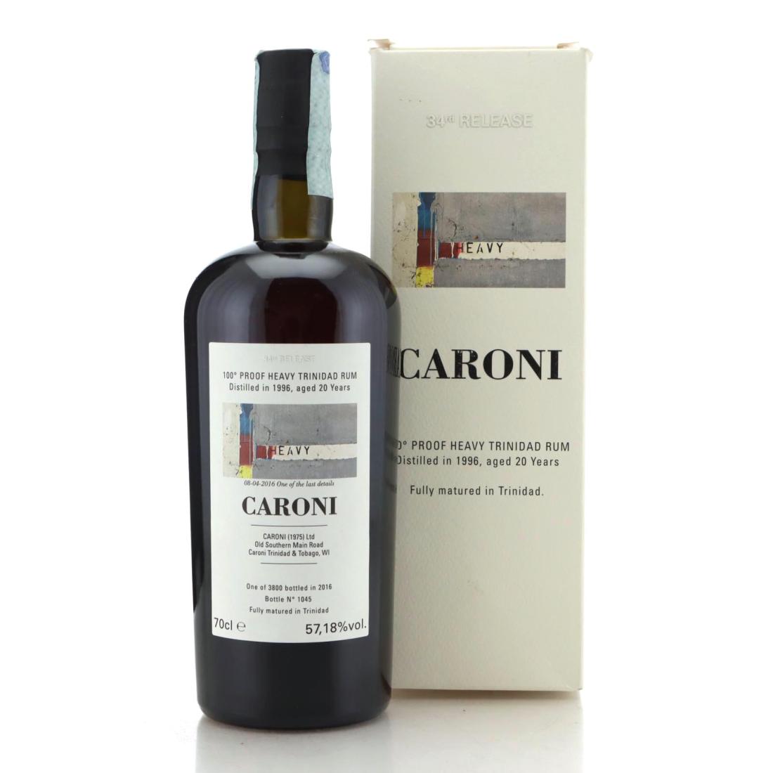 Image for Caroni 1996 100° Proof 20 Year Old Heavy