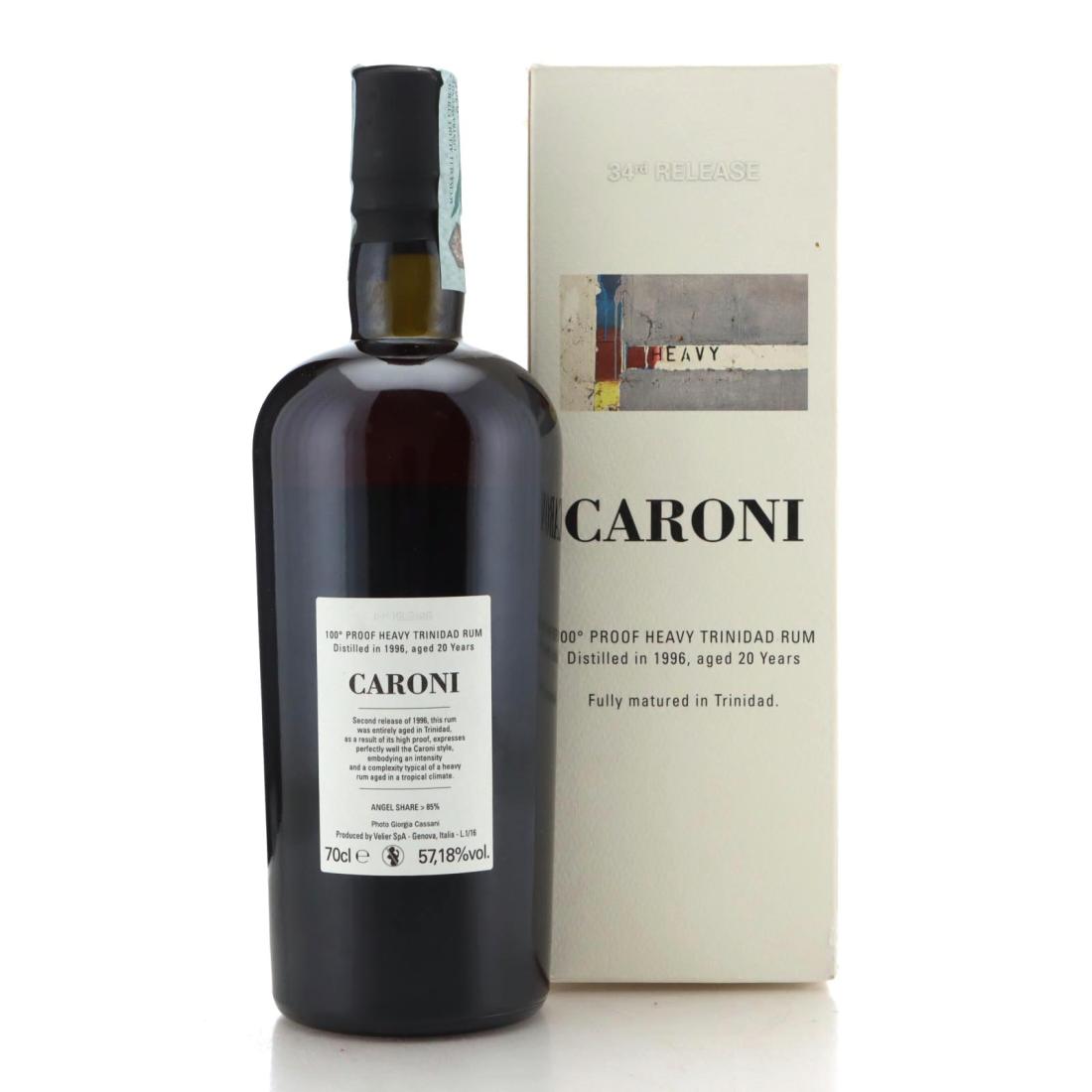Image for Caroni 1996 100° Proof 20 Year Old Heavy