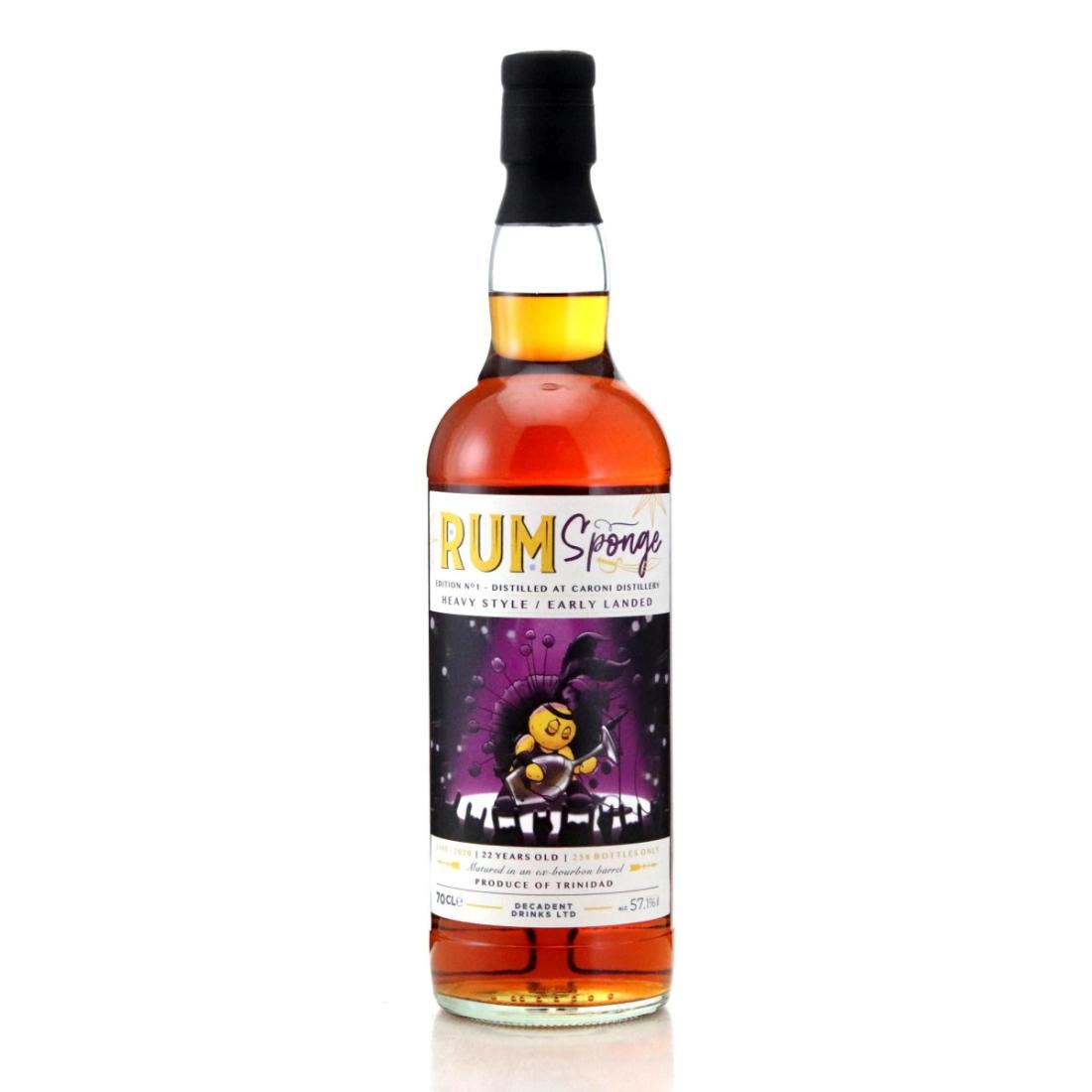 Image for Caroni 1998 Rum Sponge 22 Year Old Edition No.1
