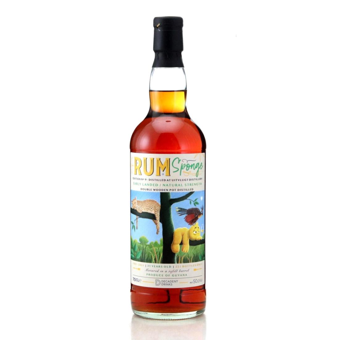 Image for Uitvlugt 1989 Rum Sponge 31 Year Old Edition No.9