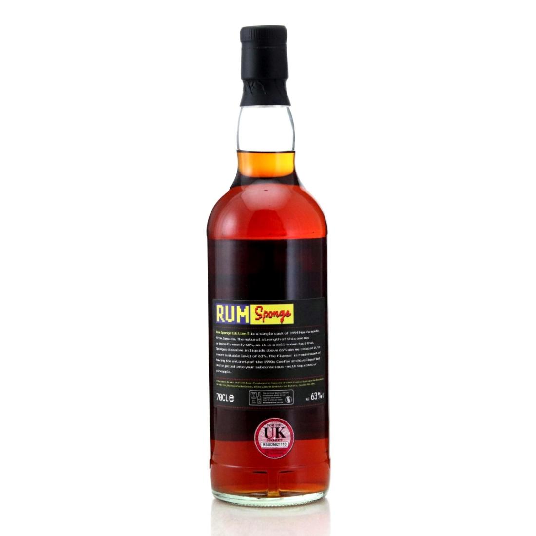 Image for New Yarmouth 1994 Rum Sponge 26 Year Old Edition No.5