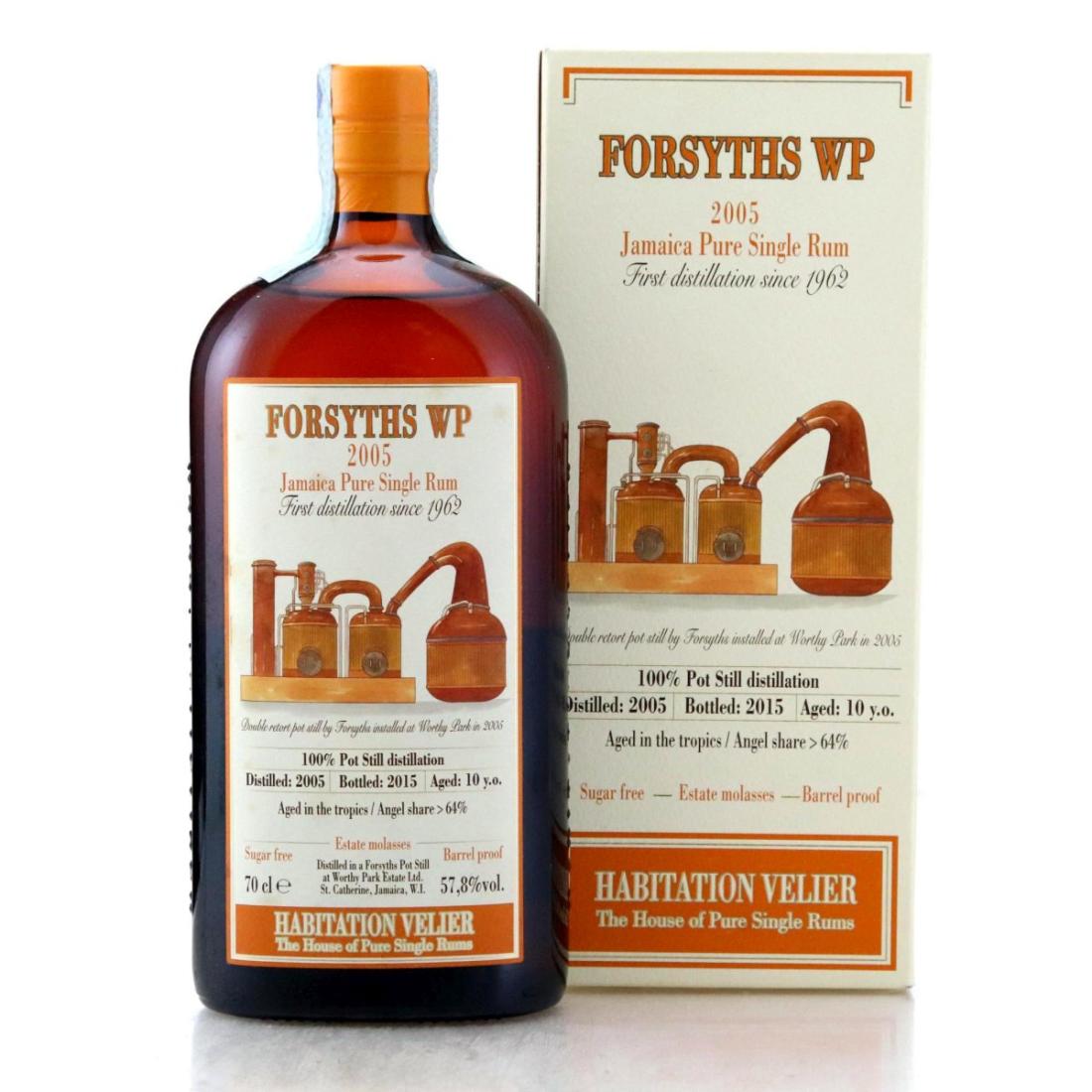 Image for Forsyths WP 2005 Habitation Velier 10 Year Old