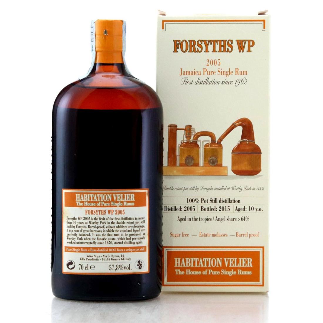 Image for Forsyths WP 2005 Habitation Velier 10 Year Old