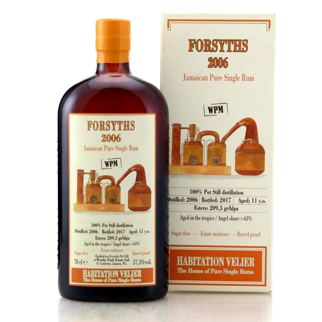 Image for Forsyths WPM 2006 Habitation Velier 11 Year Old