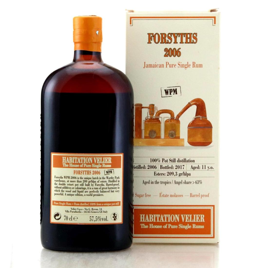 Image for Forsyths WPM 2006 Habitation Velier 11 Year Old