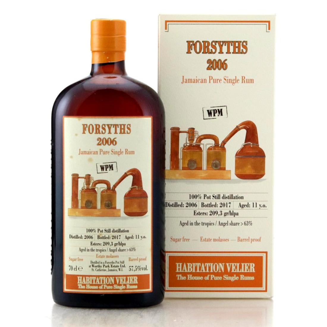 Image for Forsyths WPM 2006 Habitation Velier 11 Year Old