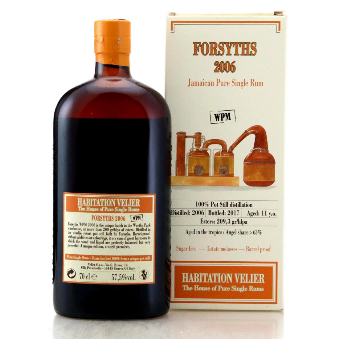 Image for Forsyths WPM 2006 Habitation Velier 11 Year Old