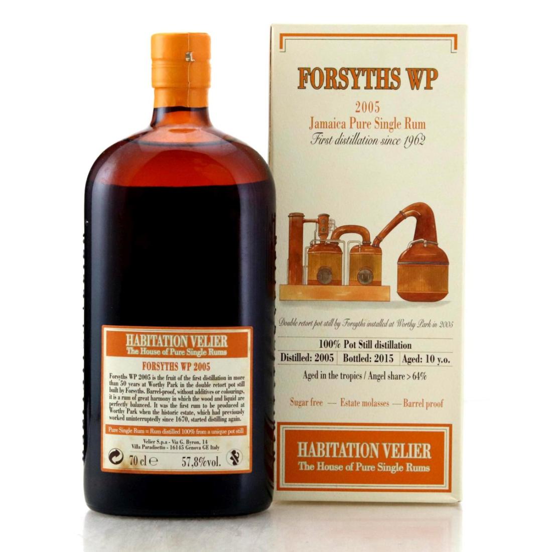 Image for Forsyths WP 2005 Habitation Velier 10 Year Old