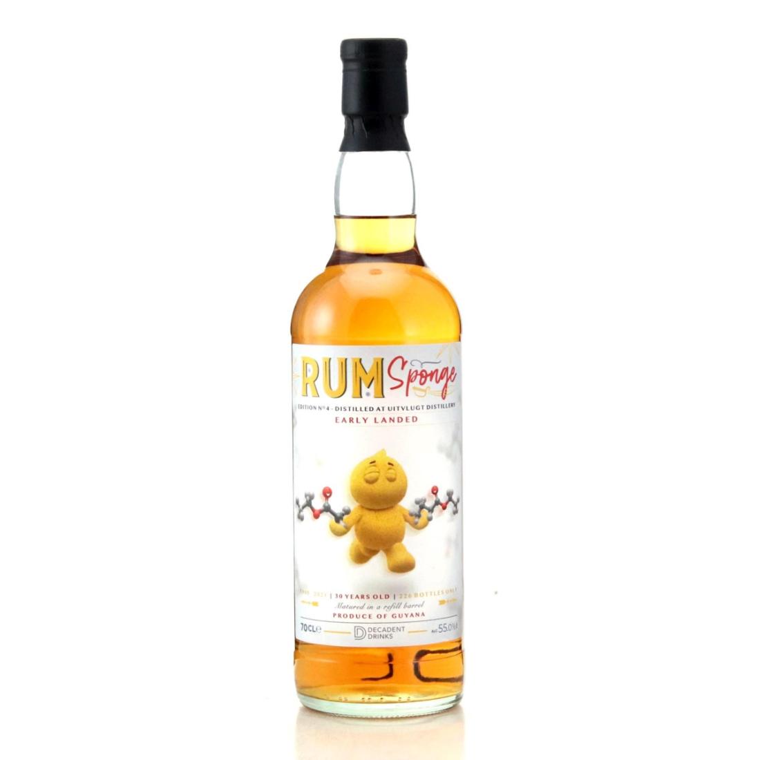 Image for Uitvlugt 1990 Rum Sponge 30 Year Old Edition No.4