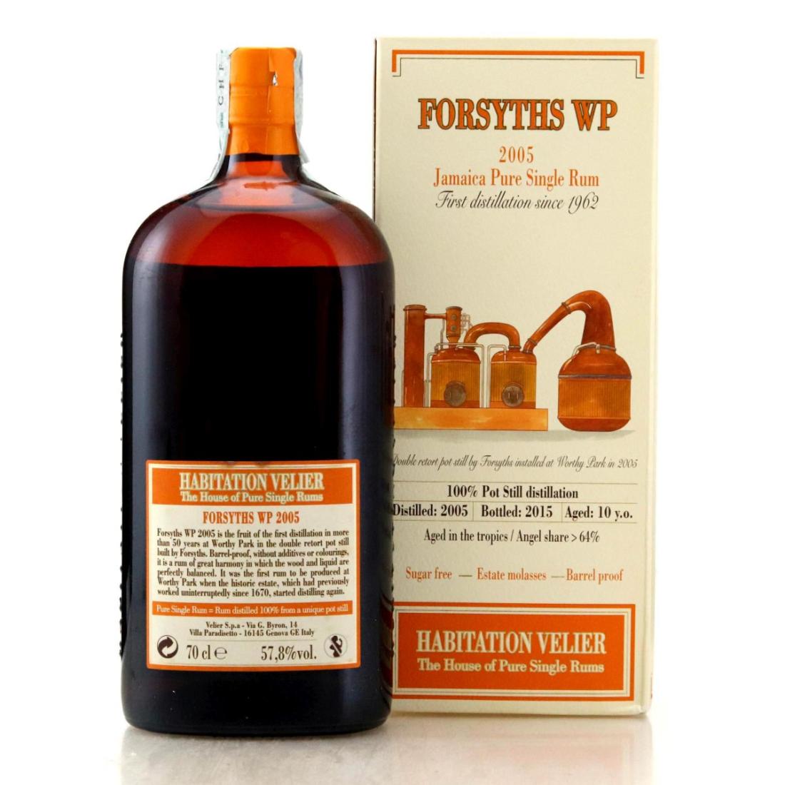 Image for Forsyths WP 2005 Habitation Velier 10 Year Old