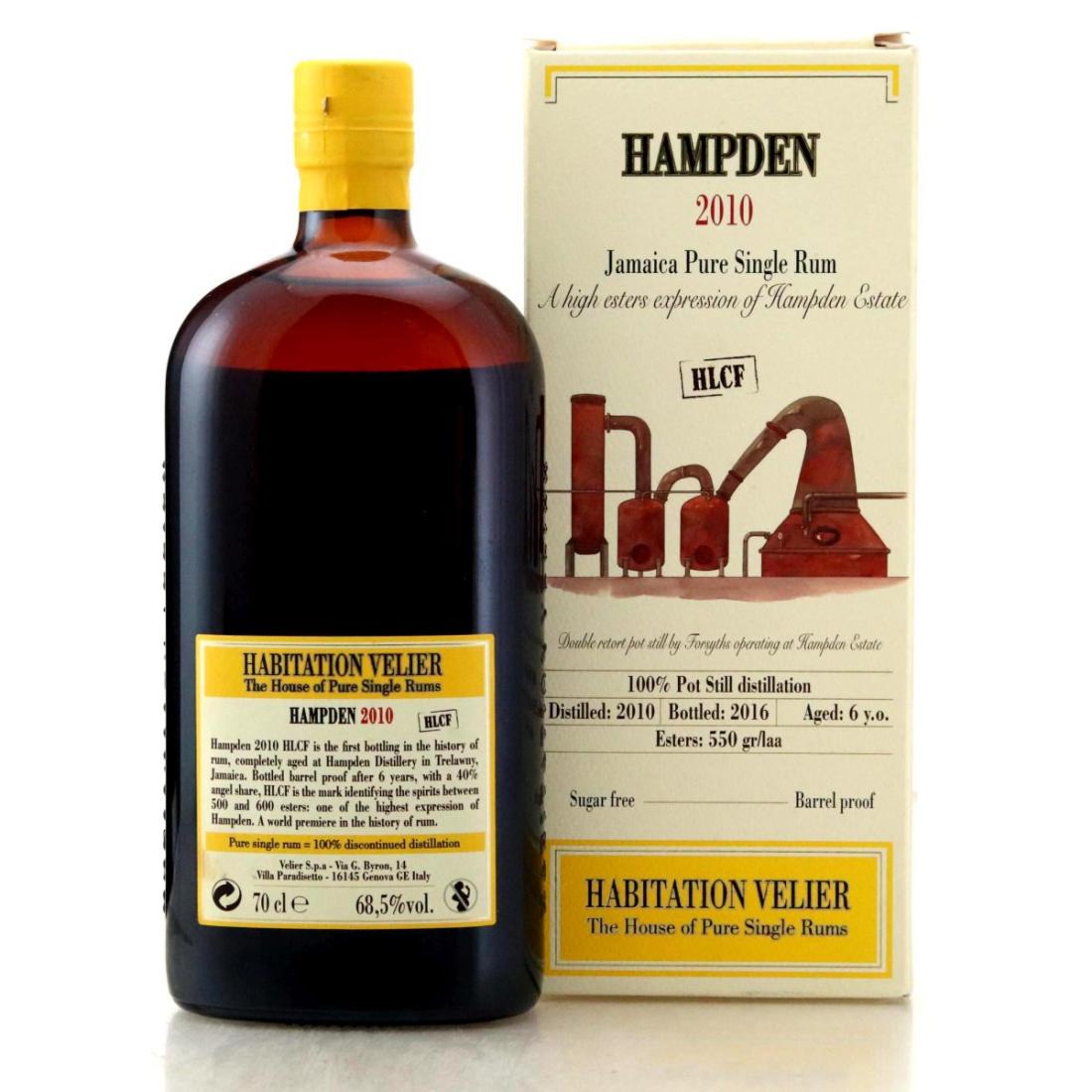 Image for Hampden HLCF 2010 Habitation Velier 6 Year Old