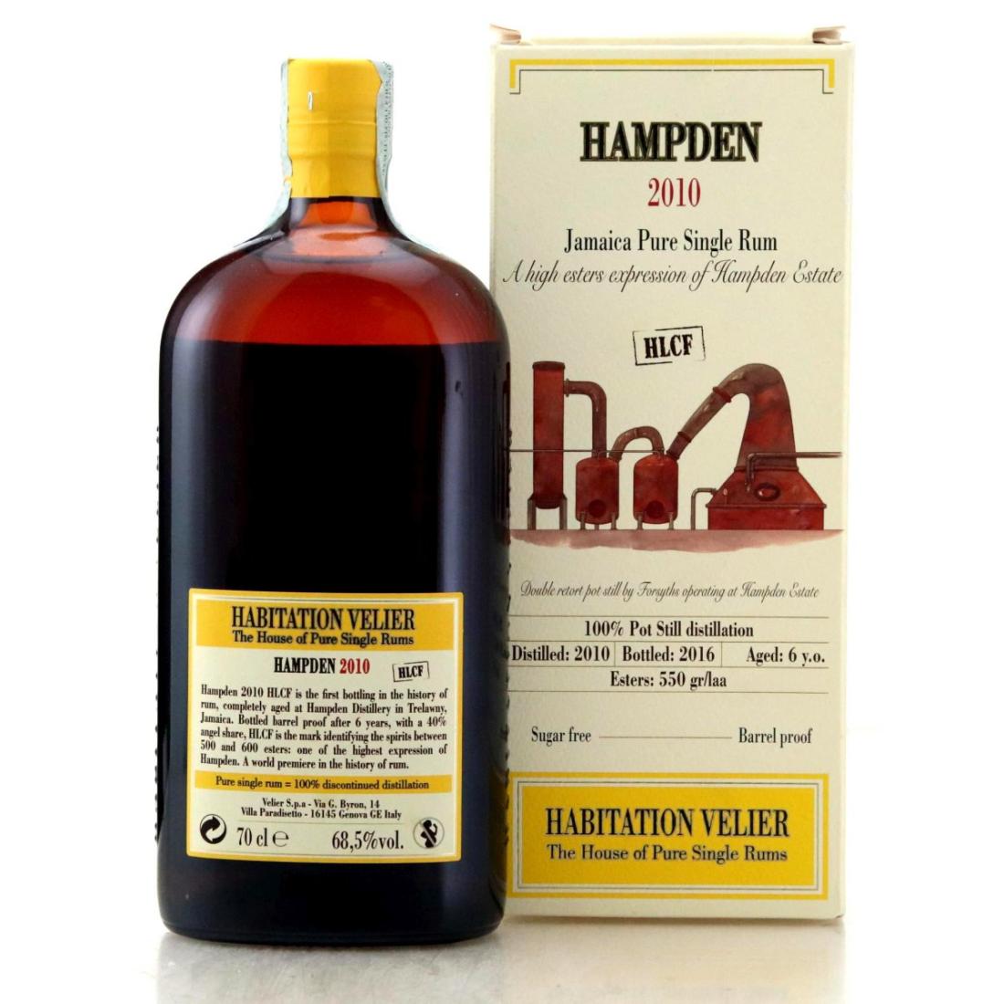 Image for Hampden HLCF 2010 Habitation Velier 6 Year Old