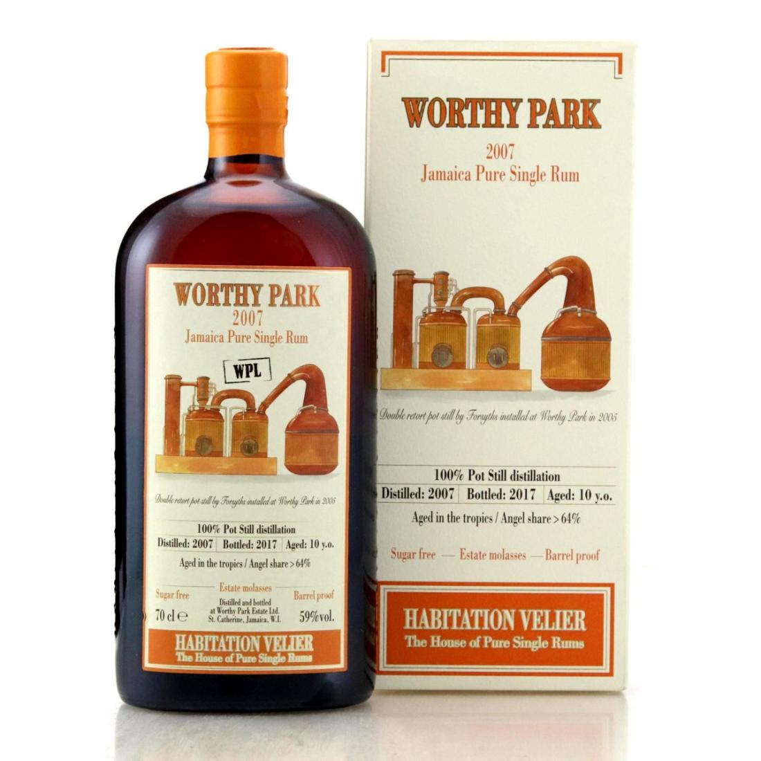 Image for Worthy Park WPL 2007 Habitation Velier 10 Year Old