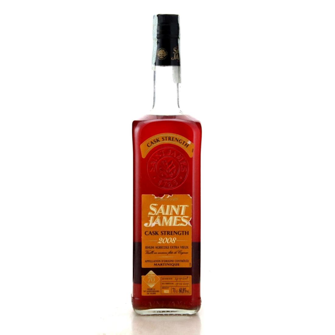 Image for Saint James 2008 Cask Strength Rhum Vieux