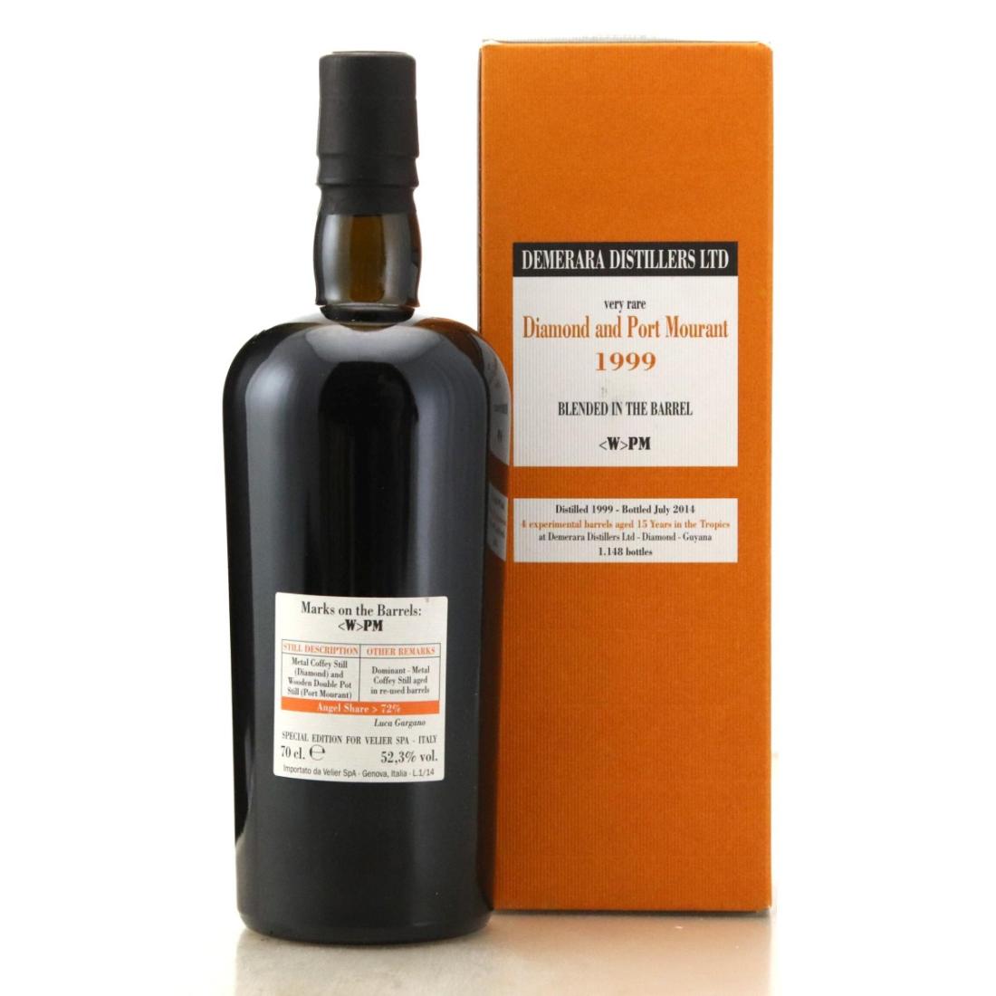 Image for Diamond & Port Mourant <W>PM 1999 Blended in the Barrel 15 Year Old