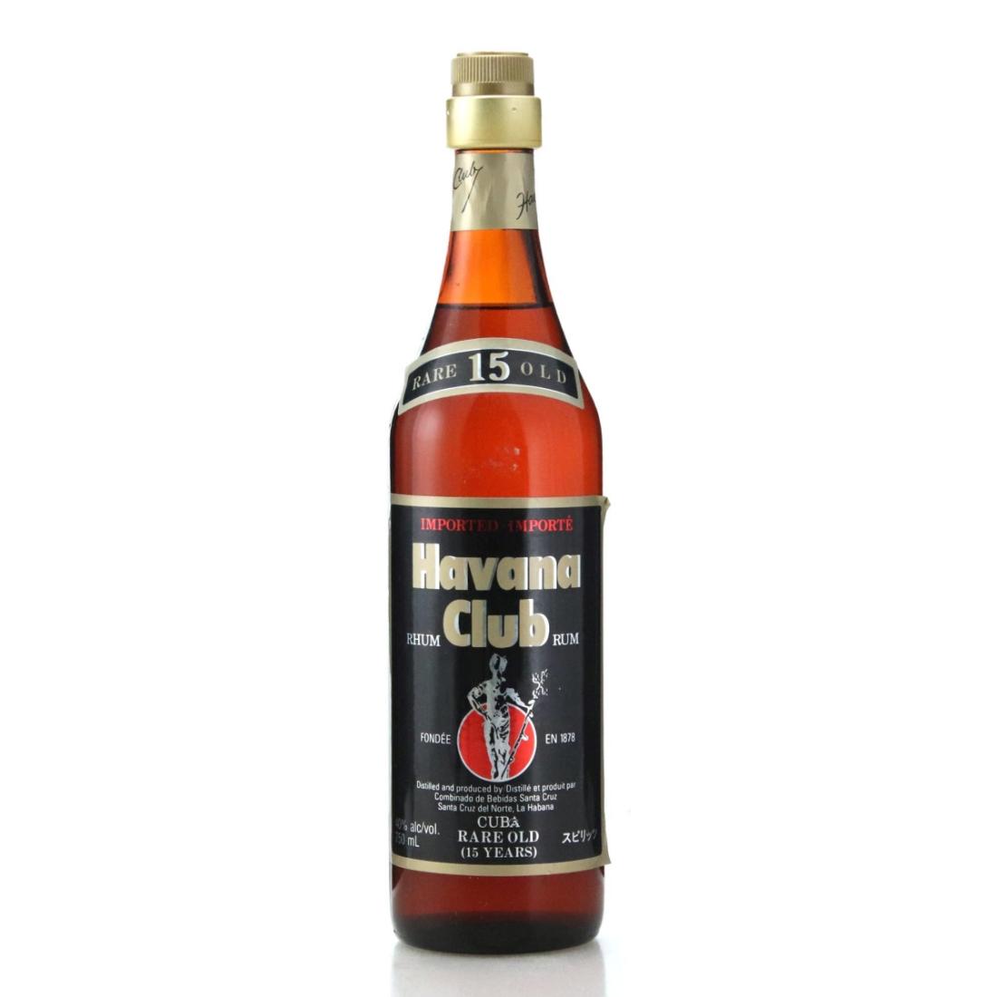 Image for Havana Club Rare Old 15 Year Old
