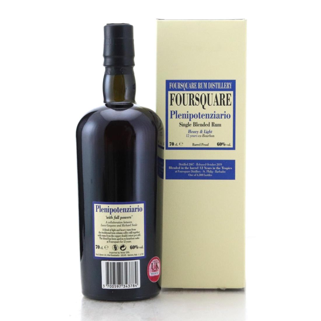 Image for Foursquare 2007 Plenipotenziario 12 Year Old