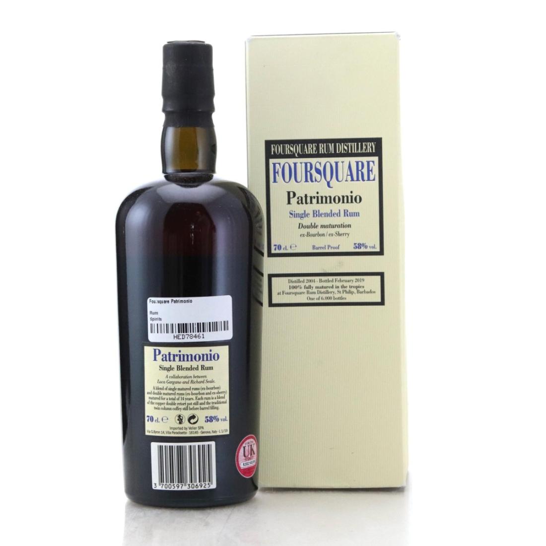 Image for Foursquare 2004 Patrimonio 14 Year Old