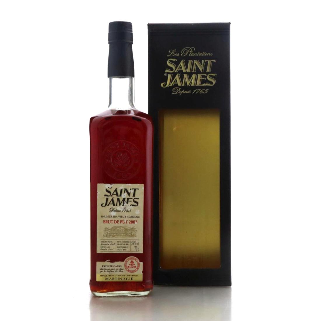 Image for Saint James 2003 Brut de Fût Rhum Vieux