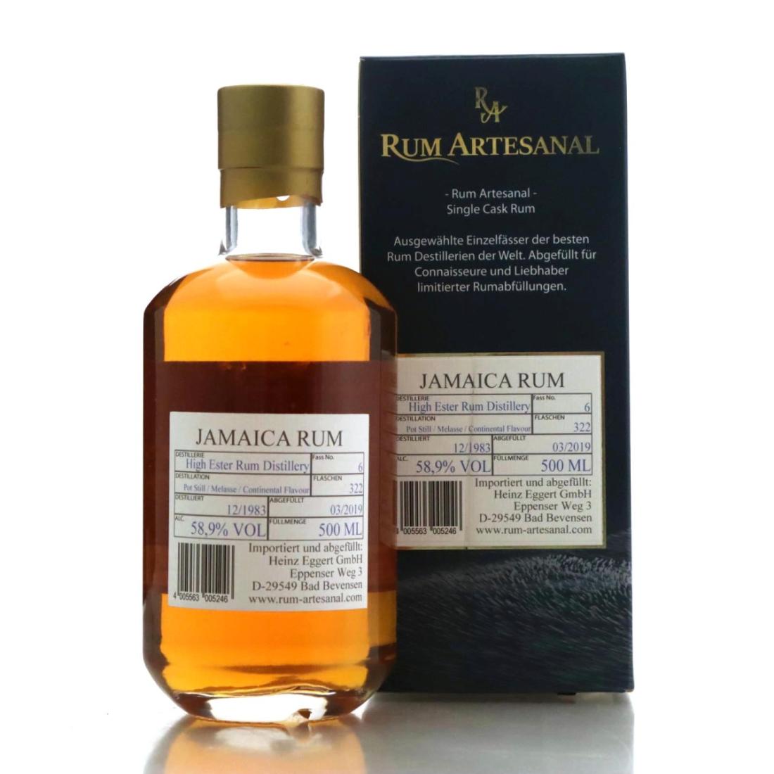 Image for Hampden 'High Ester' 1983 Rum Artesanal