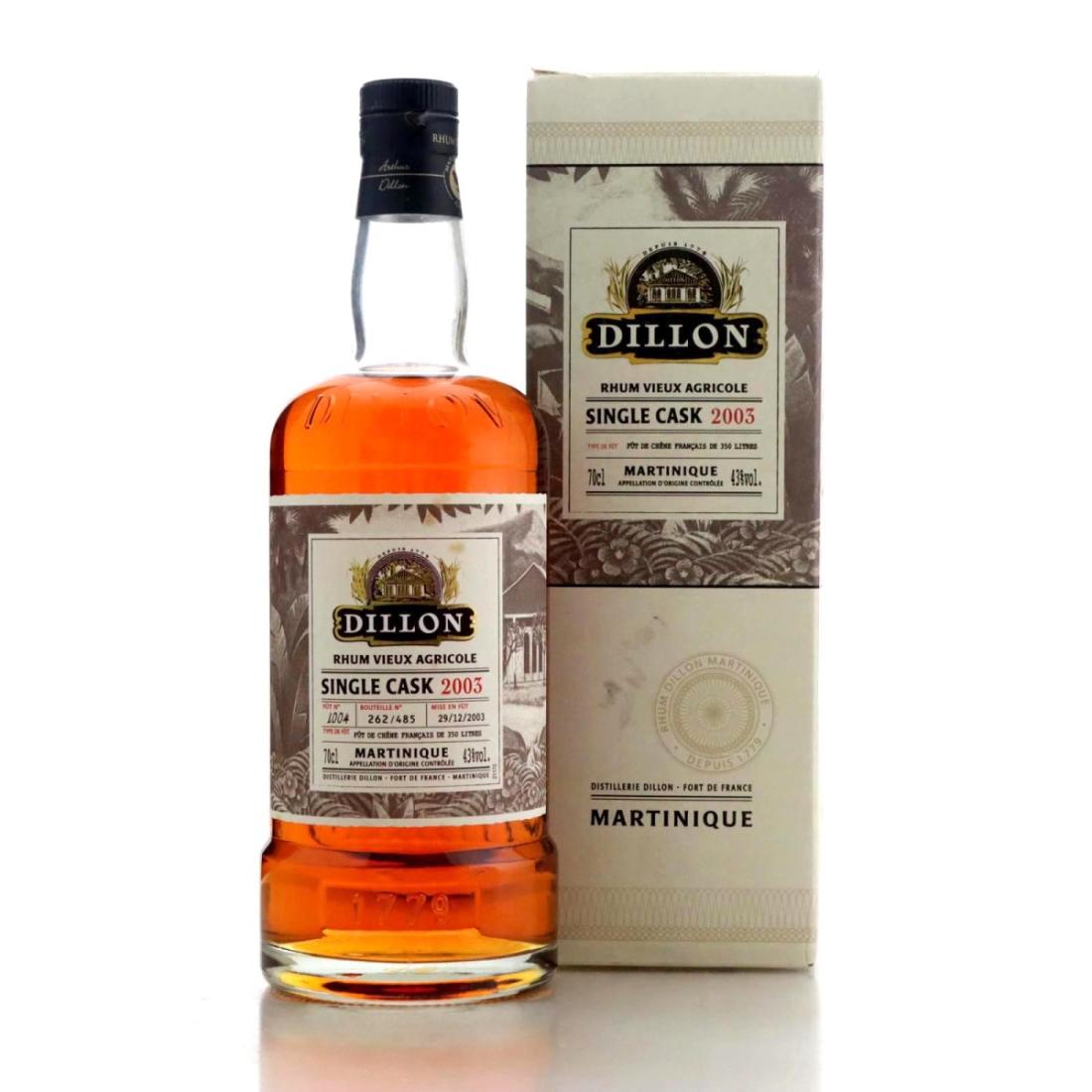 Image for Dillon 2003 Single Cask #1004