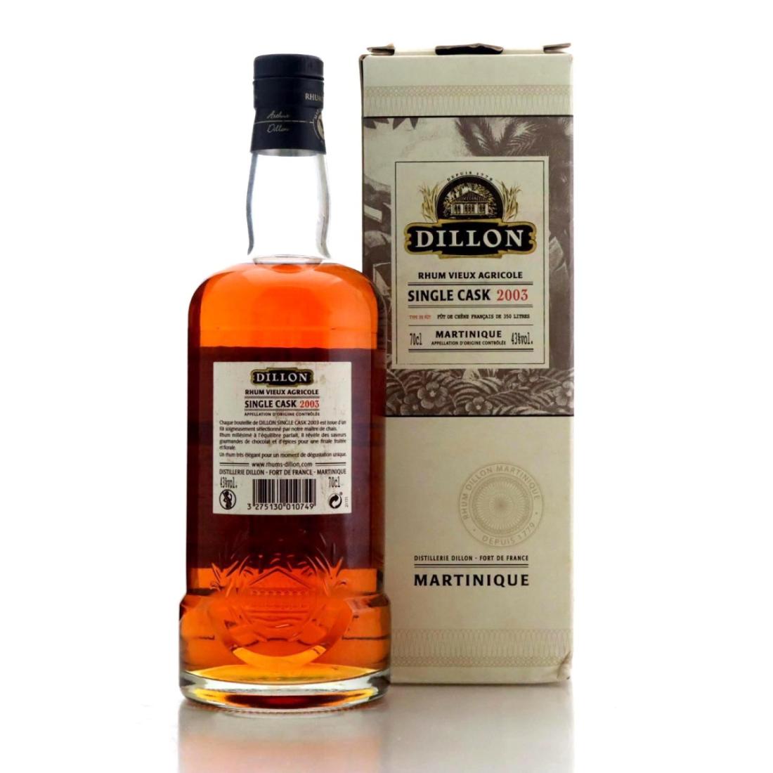 Image for Dillon 2003 Single Cask #1004