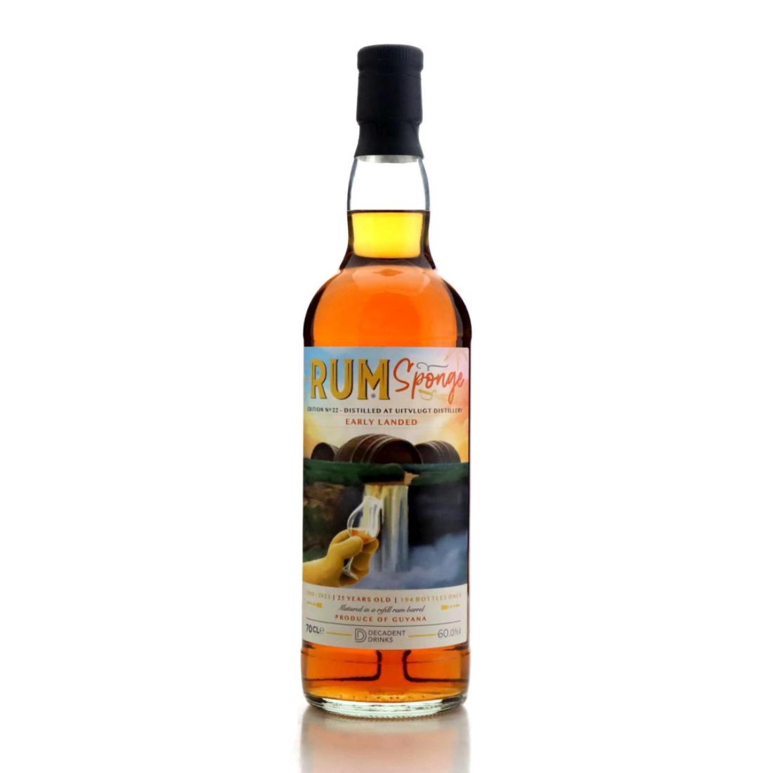 Image for Uitvlugt 1998 Rum Sponge 25 Year Old Edition No.22