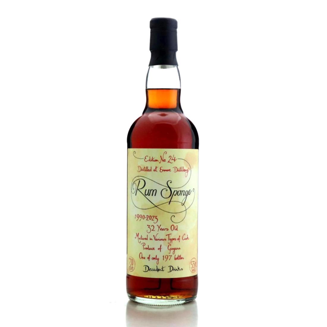 Image for Enmore MEV 1990 Rum Sponge 32 Year Old Edition No.24