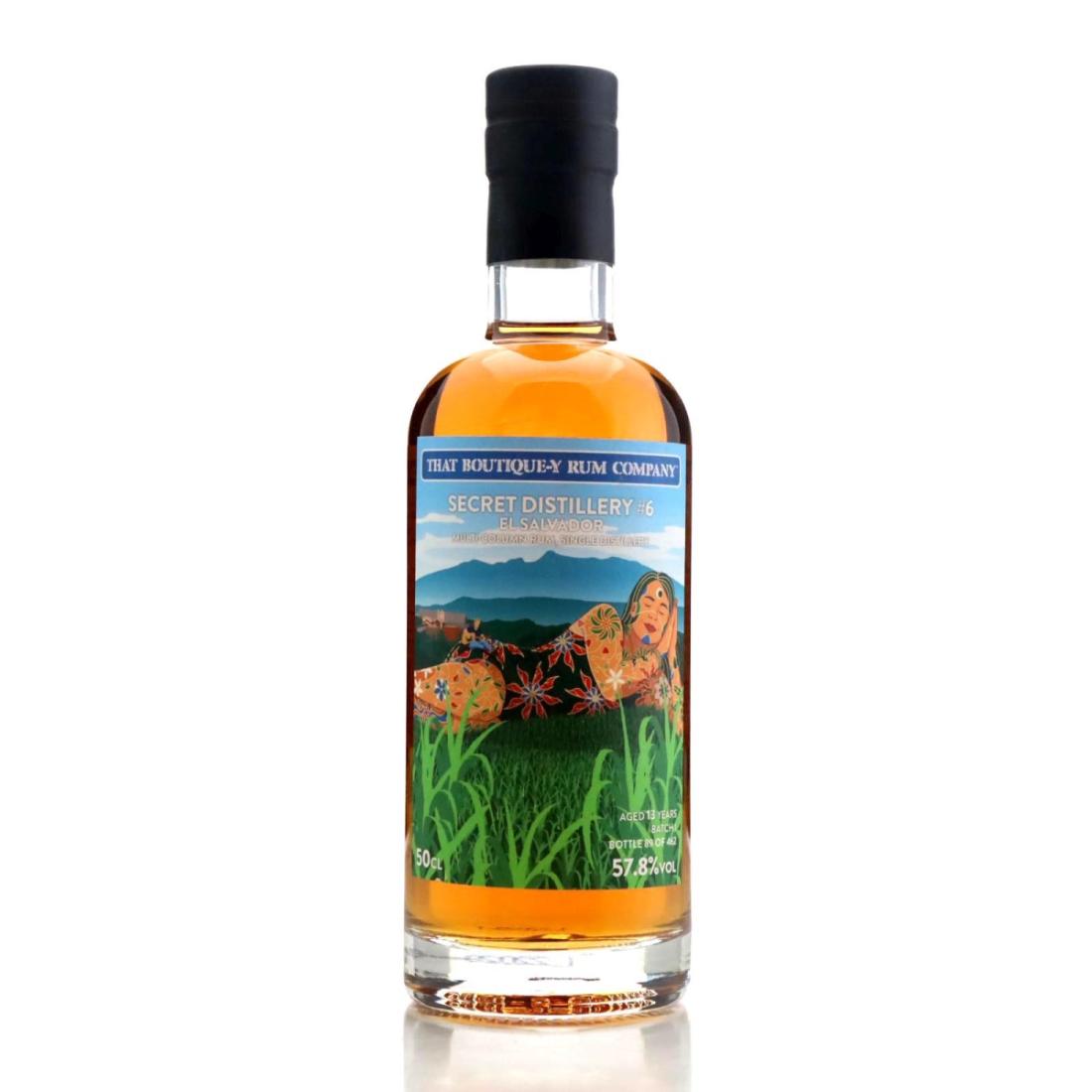 Image for El Salvador Secret Distillery Rum #6 That Boutique-y Rum Company 13 Year Old Batch 1