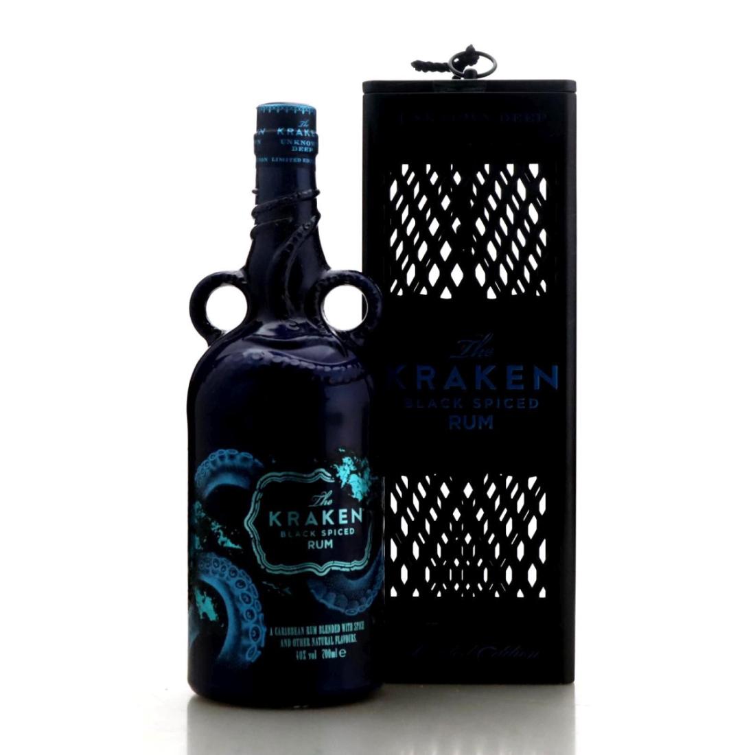 Image for Kraken Black Spiced Rum Unknown Deep Bioluminescence Decanter