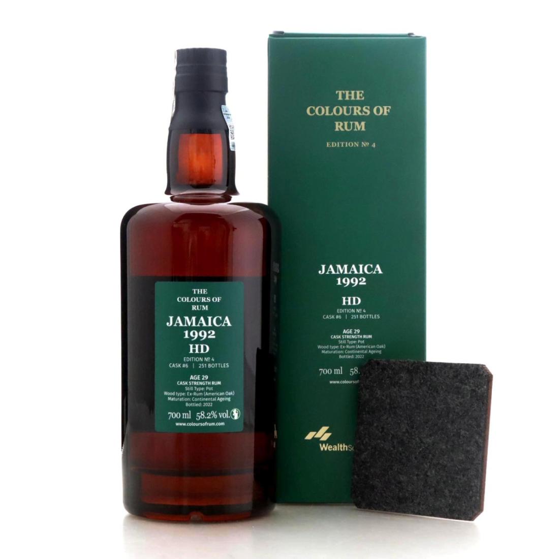 Image for Hampden 1992 The Colours of Rum 29 Year Old