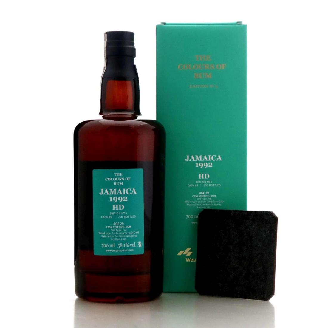 Image for Hampden 1992 The Colours of Rum 29 Year Old